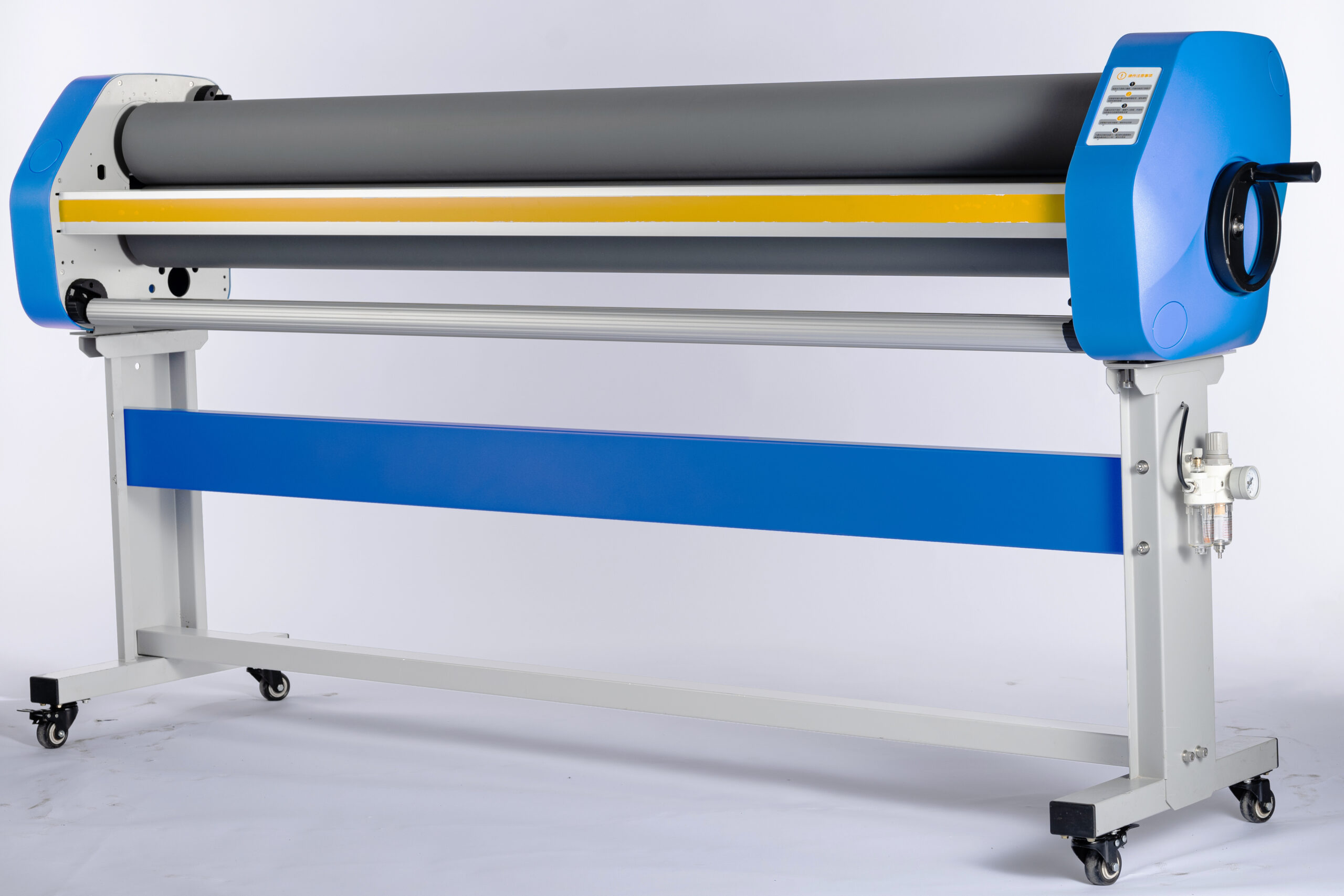 Large Format Manual Roll Cold Laminator For Laminating And Mounting