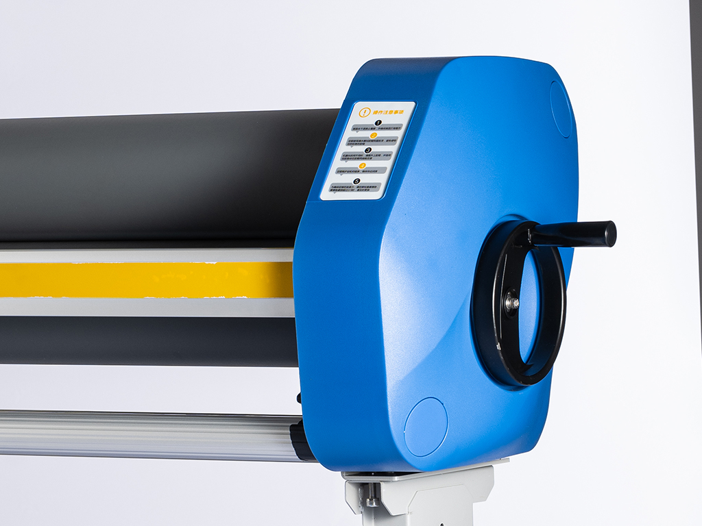 Large Format Manual Roll Cold Laminator For Laminating And Mounting